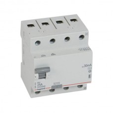 Устройство защитного отключения Legrand УЗО 4 полюса 30mA 25А 4М (AC).