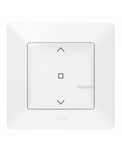 Беспроводной выключатель для жалюзи/рольставнями Legrand серии Valena-Life. Цвет Белый.