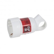 Розетка Legrand 2К+З 16A. Цвет Белый.