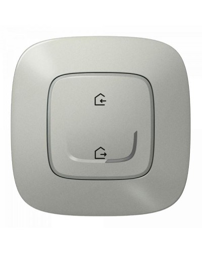 Беспроводной выключатель для жалюзи/рольставнями Legrand серии Valena-Allure. Цвет Алюминий.