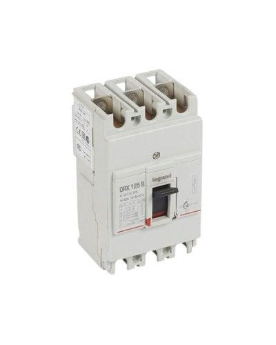 Силовой автоматический выключатель Legrand DRX 125 B 25 кА - 415 В~ - 3П - 63A.