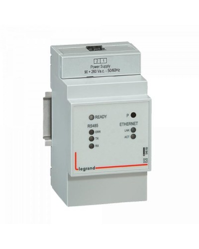 Преобразователь интерфейса Legrand EMDX³ RS 485 в Ethernet. Артикул 004689
