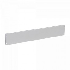 Сплошная металлическая лицевая панель на винтах Legrand XL3 800/4000 - высота 150 мм - 36 модулей. Артикул 23425