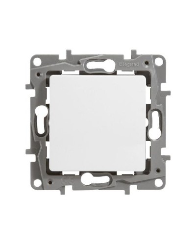 Выключатель Legrand одноклавишный - 10 A - 250 В~ серии Etika. Цвет Белый.