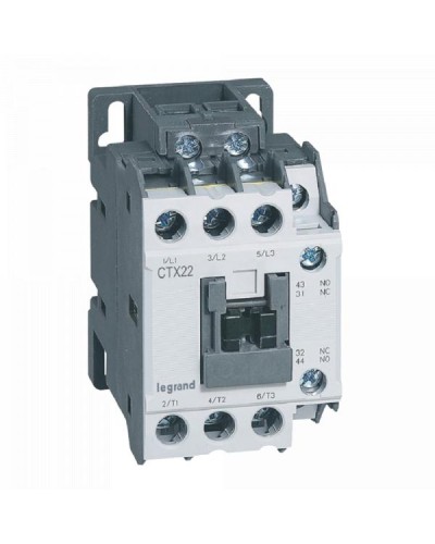 Контактор Legrand CTX³ 22 3P 22A 1но1нз ~230В.