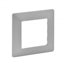 Рамка Legrand 1 пост серии Valena-Life. Цвет Алюминий.