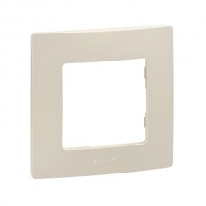 Рамка Legrand 1 пост серии Etika. Цвет Слоновая кость.