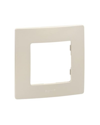 Рамка Legrand 1 пост серии Etika. Цвет Слоновая кость.