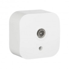 Розетка TV Legrand IP 20 серии Quteo. Цвет Белый.