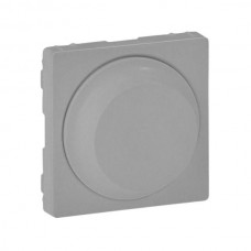 Панель лицевая Legrand светорегулятора поворотного серии Valena-Life. Цвет Алюминий.