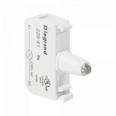 Блок подсветки для индикаторных кнопок и диффузоров Legrand под винт - 230V - зеленый. Артикул 24161