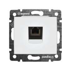 Розетка RJ11 Legrand серии Valena. Цвет Белый.
