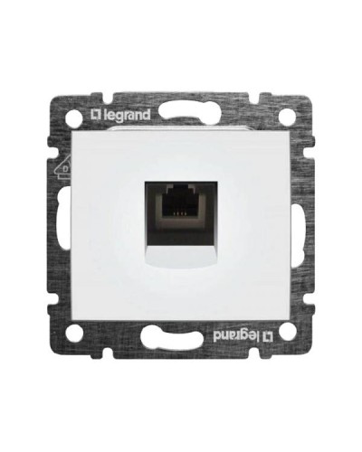 Розетка RJ11 Legrand серии Valena. Цвет Белый.