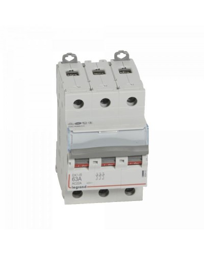 Выключатель-разъединитель Legrand DX3 3П - 63A - 400В. Артикул   406461