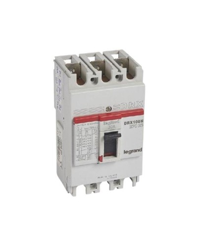 Силовой автоматический выключатель Legrand DRX125 MT 30A 3П 20KA.