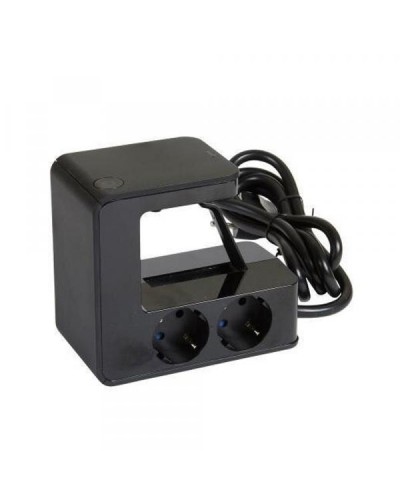 Удлинитель Legrand с креплением на торце стола, черный. Артикул 694812