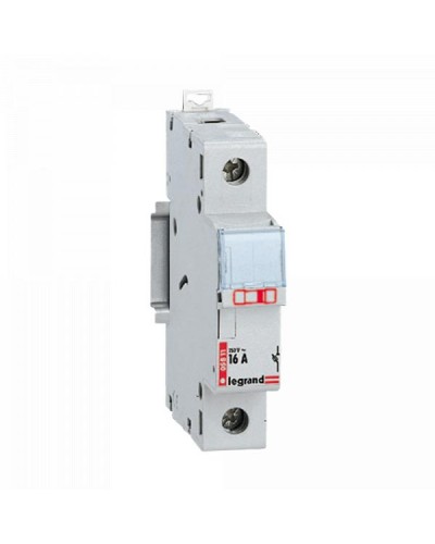 Держатель плавких вставок Legrand LEXIC FUSE CARRIER 1P 10x38 500В. Артикул 5808
