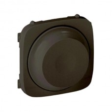 Панель лицевая Legrand светорегулятора поворотного серии Valena-Allure. Цвет Антрацит.