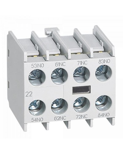 Вспомогательный контакт Legrand для мини-контакторов CTX³ mini - фронтальный - 2 H.3. Артикул 417152