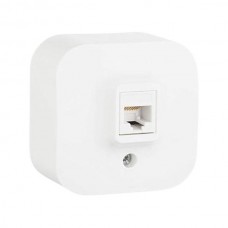 Розетка RJ45 FTP Legrand категория 5e - UTP - IP 20 серии Quteo. Цвет Белый.