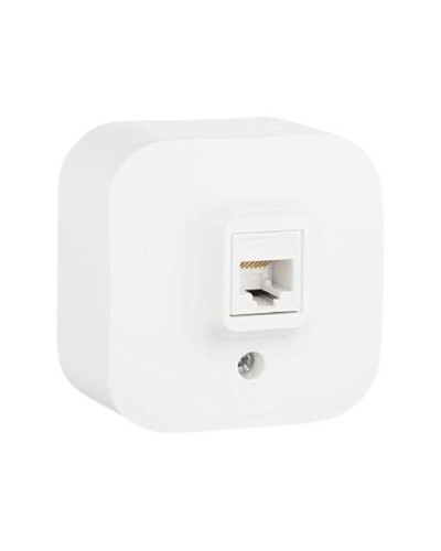 Розетка RJ45 FTP Legrand категория 5e - UTP - IP 20 серии Quteo. Цвет Белый.