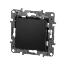 Переключатель Legrand 10 А серии Etika. Цвет Антрацит.