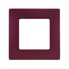 Рамка Legrand 1 пост серии Etika. Цвет Сливовый.