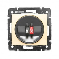 Розетка акустическая Legrand серии Valena. Цвет Слоновая кость.
