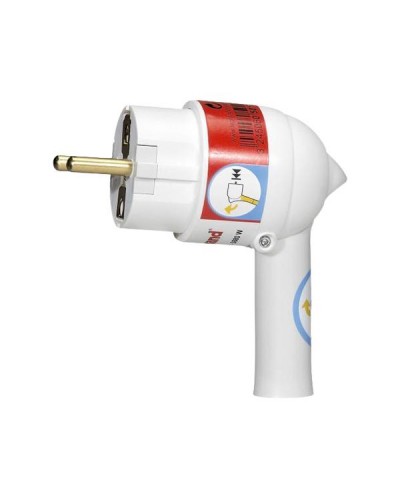 Вилка Legrand 2К+З 16A. Цвет Белый.