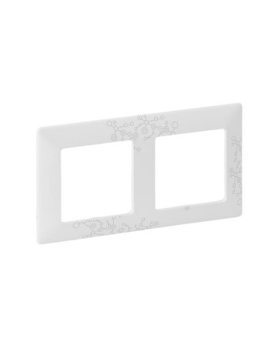 Рамка Legrand 2-поста серии Valena-Life. Цвет Эл Грей.