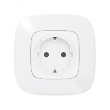 Управляемая электророзетка Legrand 2К+З 16А серии Valena-Allure. Цвет Белый.