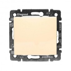 Переключатель Legrand промежуточный 10A серии Valena. Цвет Слоновая кость.