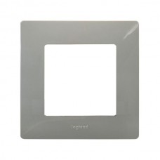 Рамка Legrand 1 пост серии Etika. Цвет Светлая галька.