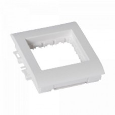 Суппорт Legrand Mosaic - 2 модуля - для кабель-каналов Metra 85х50, 100х50 и 130х50. Артикул 638071