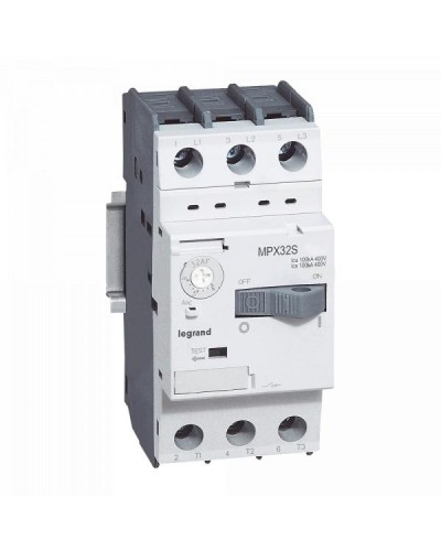 Автоматический выключатель для защиты электродвигателей Legrand MPX³ T32S 32A 15kA.