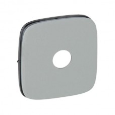 Панель лицевая Legrand для переключателя со встроенным датчиком движения серии Valena-Allure. Цвет Алюминий. Артикул 752077