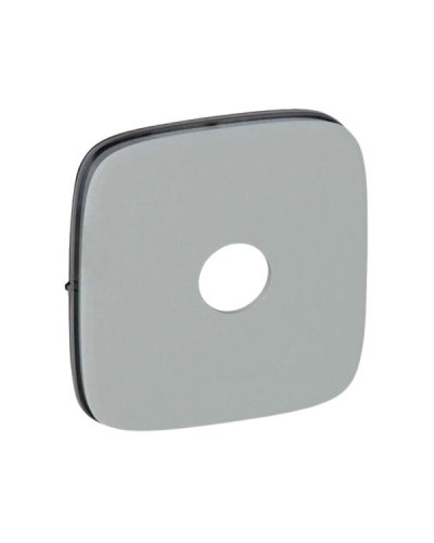 Панель лицевая Legrand для переключателя со встроенным датчиком движения серии Valena-Allure. Цвет Алюминий. Артикул 752077