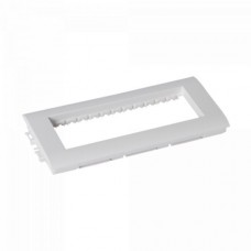 Суппорт Legrand Mosaic - 6 модулей - для кабель-каналов Metra 85х50, 100х50 и 130х50. Артикул 638073