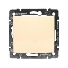 Выключатель Legrand 10A IP44 серии Valena. Цвет Слоновая кость.