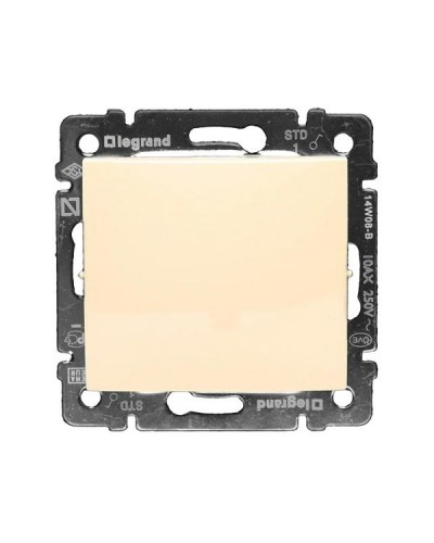Выключатель Legrand 10A IP44 серии Valena. Цвет Слоновая кость.