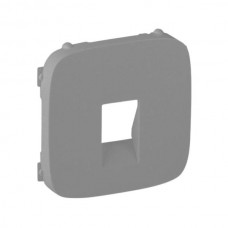 Панель лицевая Legrand аудио розеток серии Valena-Allure. Цвет Алюминий.