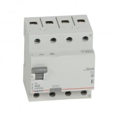 Устройство защитного отключения Legrand УЗО 4 полюса 30mA 40А 4М (AC).