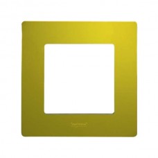 Рамка Legrand 1 пост серии Etika. Цвет Зелёный папоротник.