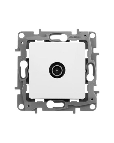 Розетка TV Legrand «звезда» - 2 дБ - 0-2400 мГц серии Etika. Цвет Белый.