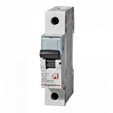Автоматический выключатель Legrand TX3 1 фаза 6A 1М (Тип C) 6 kA.