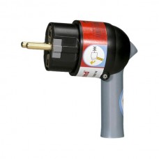 Вилка Legrand 2К+З серии Elium. Цвет Черный.