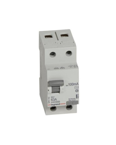 Устройство защитного отключения Legrand УЗО 2 полюса 100mA 63А 2М (AC).