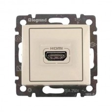 Розетка HDMI Legrand серии Valena. Цвет Слоновая кость.