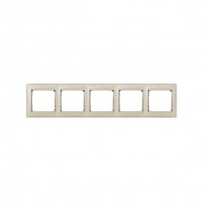 Рамка Legrand 5 постов серии Valena. Цвет Жемчужный.