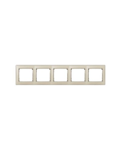 Рамка Legrand 5 постов серии Valena. Цвет Жемчужный.